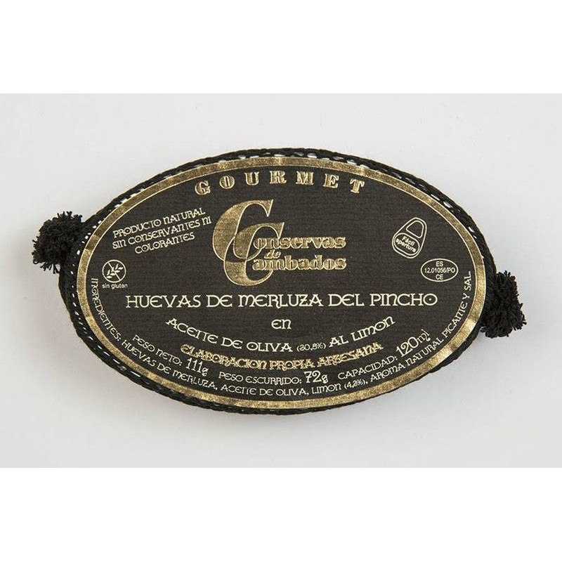 HUEVAS DE MERLUZA DE PINCHO AL LIMÓN OL-120